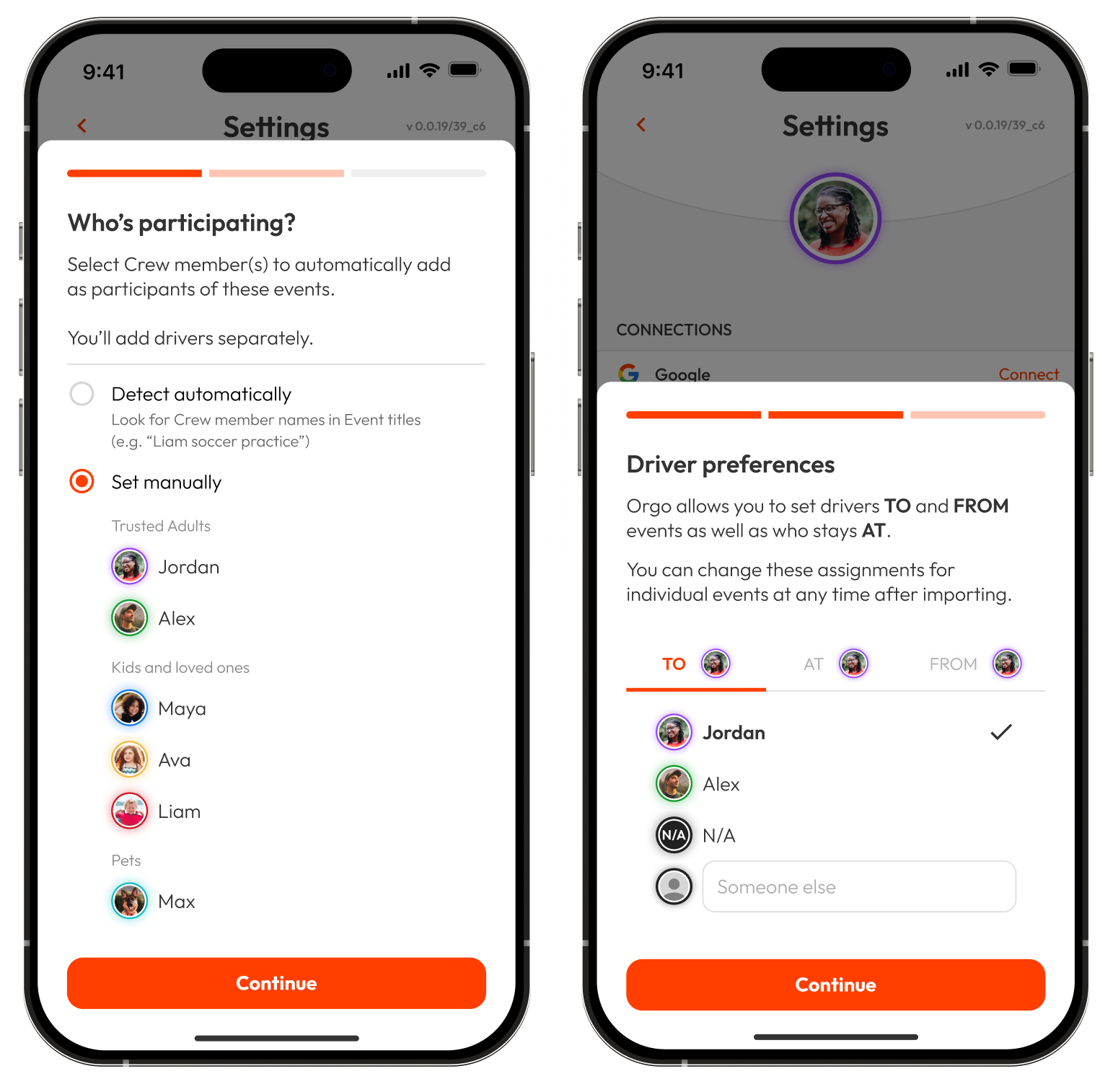 Smart import rules with AI name detection